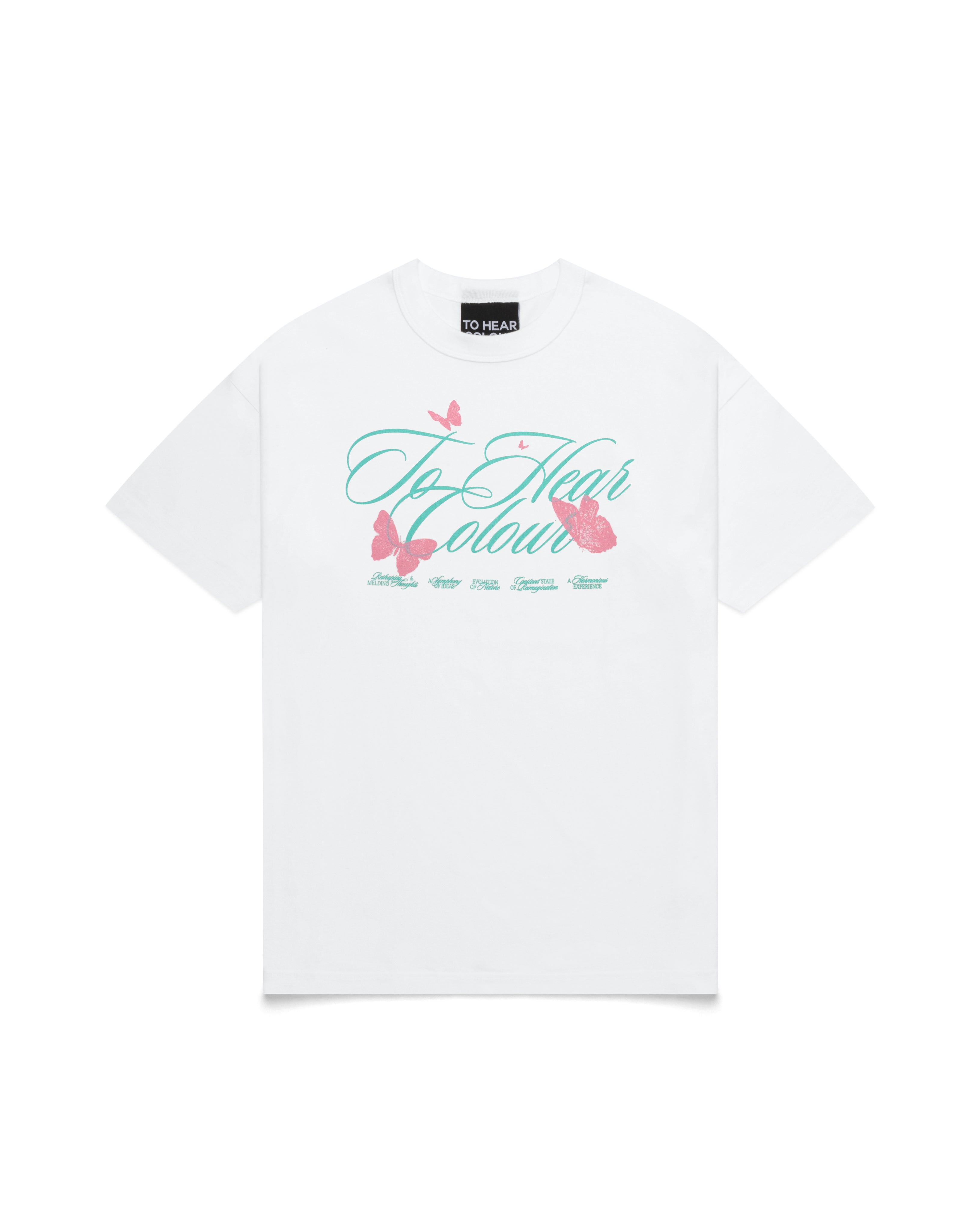 Melding Thoughts Ss Tee White